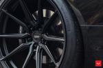 Lexus LC500 Obsidian on Vossen Wheels (HF-3) 2019 года